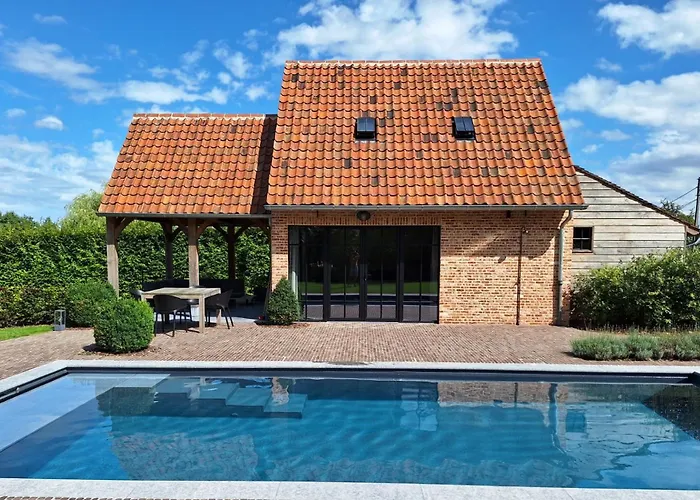 Gezellig Met Zwembad En Sauna In - Bellezelles